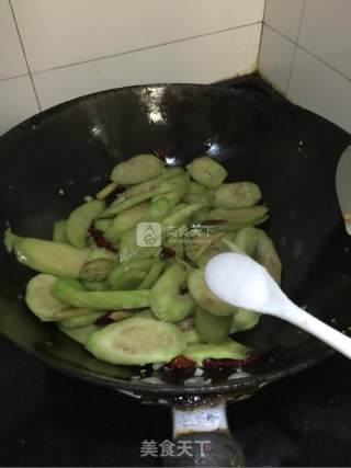 蒜蓉丝瓜的做法步骤：6