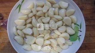 蒜瓣肉片的做法步骤：1