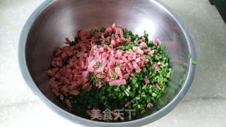 韭菜鸡蛋烫面饺的做法步骤：6