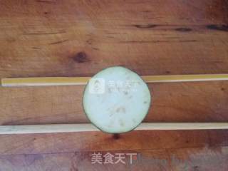 青椒汆酱茄子的做法步骤：4