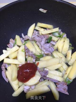 内蒙排骨豆角焖面的做法步骤：4
