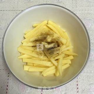 烤薯条的做法步骤：3
