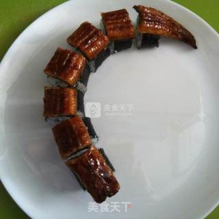 龙形寿司的做法步骤：17
