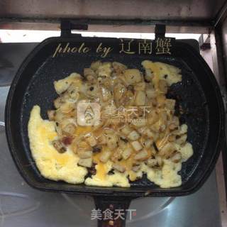 土豆鸡蛋煎的做法步骤：8