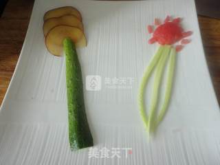 三色蒸蛋的做法步骤：10
