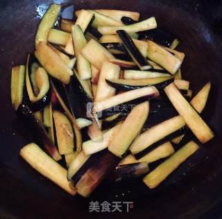 私房茄子条的做法步骤：3