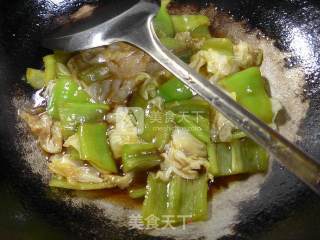 尖椒炒圆白菜的做法步骤：11