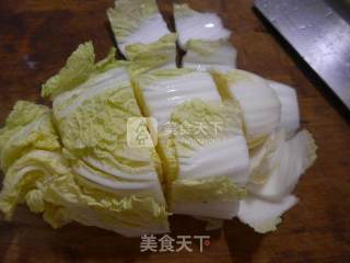 卤牛腩炒娃娃菜的做法步骤：3