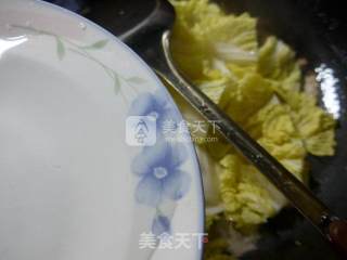 卤牛腩炒娃娃菜的做法步骤：5