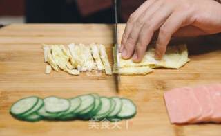 春雨沙拉的做法步骤：1