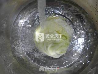 培根包心菜炒年糕的做法步骤：2