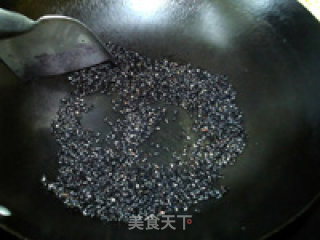 黑糯米芝麻糊的做法步骤：3