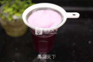 紫甘蓝蜂蜜柠檬饮的做法步骤：3