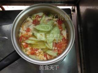 粉丝豆腐汤的做法步骤：8