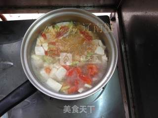 粉丝豆腐汤的做法步骤：9