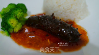 【海参的家常做法】海参捞饭的做法步骤：7