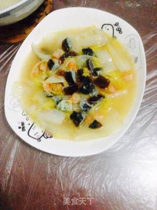 上汤娃娃菜的做法步骤：5