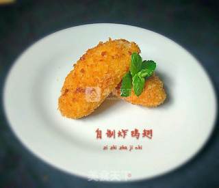 自制KFC炸鸡翅的做法步骤：10