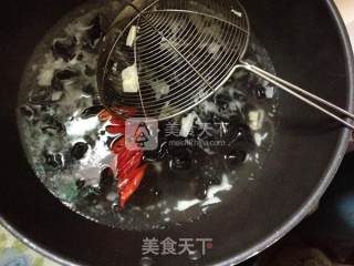 无油烟厨房-腐竹拌木耳的做法步骤：6