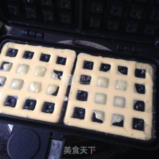 华夫饼的做法步骤：7