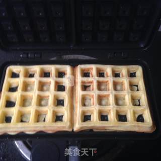 华夫饼的做法步骤：8