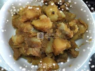 脆排炖土豆的做法步骤：14