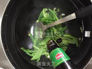 耗油油麦菜的做法步骤：4