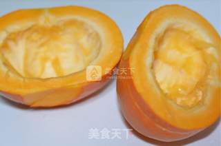 糖水南瓜的做法步骤：3