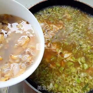 芸豆蚬子打卤面的做法步骤：7