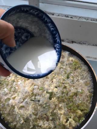 芸豆蚬子打卤面的做法步骤：9