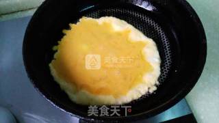 韭菜鸡蛋煎卷的做法步骤：4