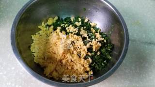 韭菜鸡蛋煎卷的做法步骤：7