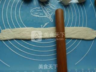椒盐芝麻饼的做法步骤：8