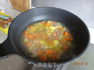 简易咖喱饭的做法步骤：5
