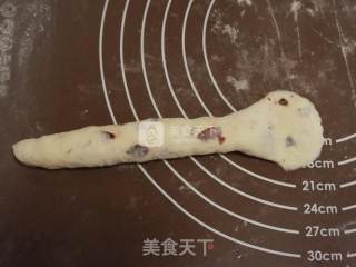蔓越莓白巧克力贝果的做法步骤：5