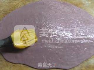紫薯银丝卷的做法步骤：7