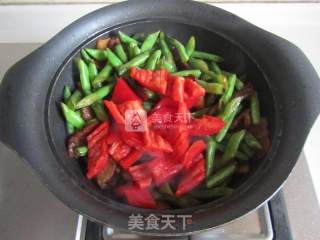 干锅四季豆的做法步骤：7