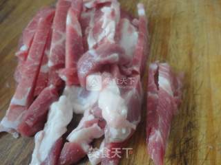 豆角丝炒肉的做法步骤：3