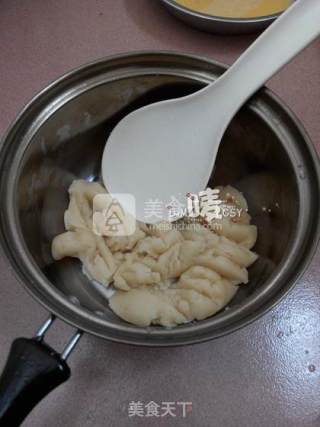 圆嘟嘟的，中空的脆面团【原味泡芙】的做法步骤：3