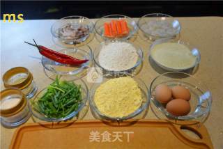 【屌丝逆袭】曼思教你做超级简单的【煎饼虾】的做法步骤：1