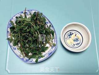 凉拌马齿苋的做法步骤：1
