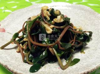 凉拌马齿苋的做法步骤：7