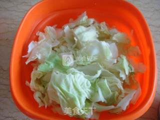 腊肉手撕甘蓝的做法步骤：4