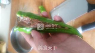 酿辣椒的做法步骤：5