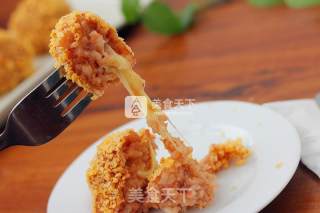 芝士烤饭团的做法步骤：13