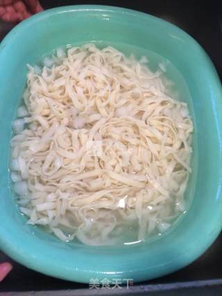 茄子肉末干拌面（2人份）的做法步骤：13