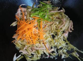 榨菜肉丝的做法步骤：10