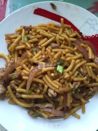 炒叉子的做法步骤：5