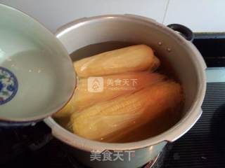 水煮老玉米的做法步骤：5