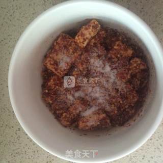 自制辣腐乳的做法步骤：4